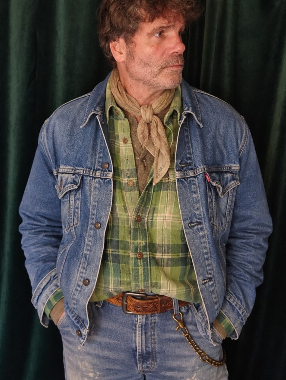 Men's Levis Blue Denim Jacket
